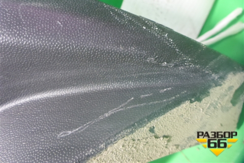 Юбка заднего бампера (под парктроник) (5E5807521H) для Skoda Octavia (A7) с 2013г (Октавия)