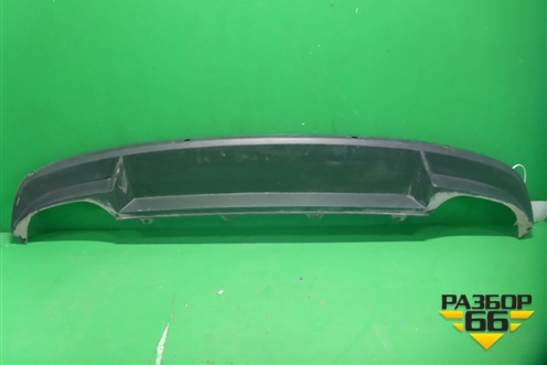 Юбка заднего бампера (под парктроник) (5E5807521H) для Skoda Octavia (A7) с 2013г (Октавия)