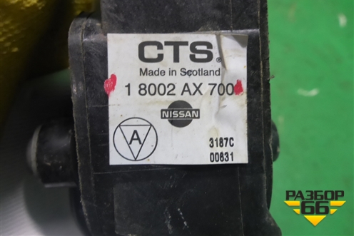 Педаль газа электронная (18002AX700) для Nissan Tiida (C11X) с 2004-2013г