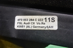 Накладка стекла переднего правого (4F0853284C) для Audi A6 (C6) Allroad Quattro с 2006-2011г