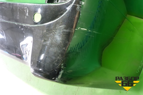 Бампер задний (до 2015г с накладкой, под парктроник) для Toyota Land Cruiser (200) с 2008г (Ленд Крузер)