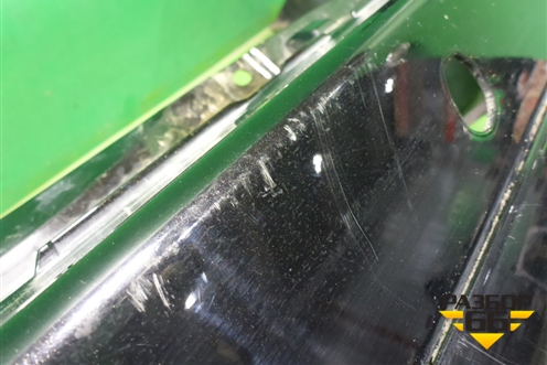 Бампер задний (до 2015г с накладкой, под парктроник) для Toyota Land Cruiser (200) с 2008г (Ленд Крузер)