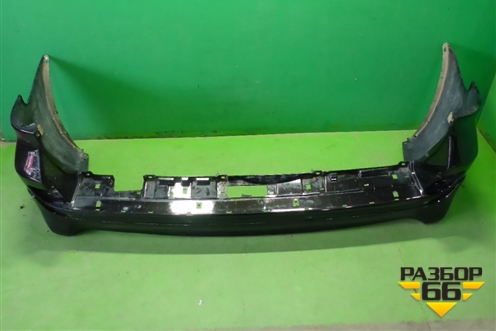 Бампер задний (до 2015г с накладкой, под парктроник) для Toyota Land Cruiser (200) с 2008г (Ленд Крузер)