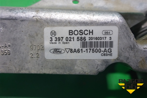 Трапеция стеклоочистителей (в сборе) (8A6117500AG) для Ford Fiesta с 2008-2015г