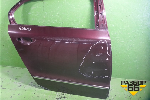 Дверь задняя правая (седан) (3T5833052) для Skoda Superb с 2008-2015г