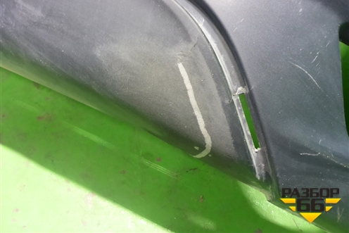 Бампер задний (под парктроник под накладку) (850220429R) для Renault Kaptur с 2016г (Каптюр)