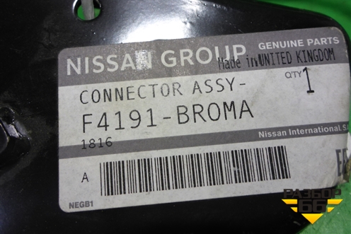 Кузовной элемент (переднего крыла левого новый) (F4191BR0MA) для Nissan Qashqai (J10E) с 2006-2013г