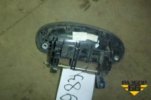 Ручка наружная двери задней левой для Chevrolet Lanos с 2004г (96226329)