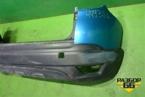 Бампер задний (под накладку) (850220429R) для Renault Kaptur с 2016г (Каптюр)