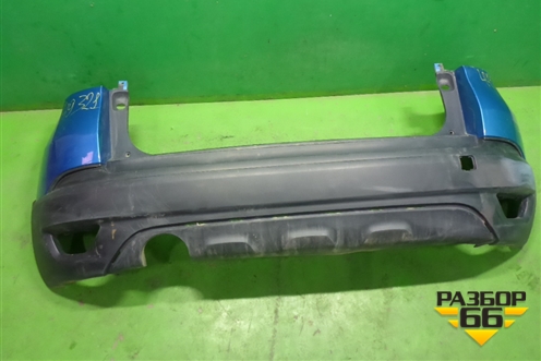 Бампер задний (под накладку) (850220429R) для Renault Kaptur с 2016г (Каптюр)