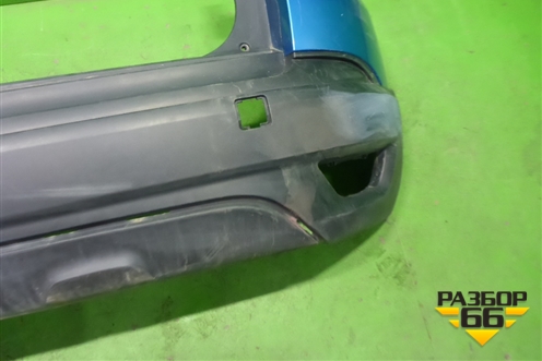 Бампер задний (под накладку) (850220429R) для Renault Kaptur с 2016г (Каптюр)