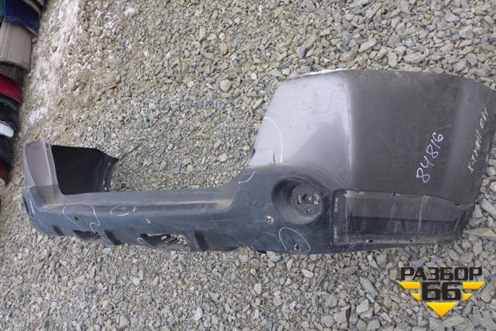 Бампер задний (под парктроник) (85022JU14H) для Nissan X-Trail (Т31) с 2007-2014г
