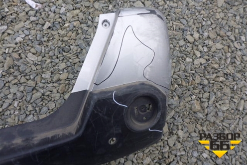 Бампер задний (под парктроник) (85022JU14H) для Nissan X-Trail (Т31) с 2007-2014г (Хтраил)