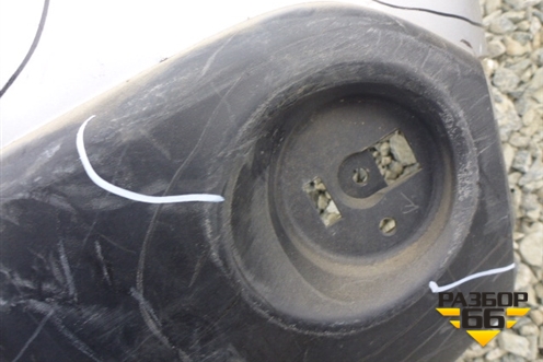 Бампер задний (под парктроник) (85022JU14H) для Nissan X-Trail (Т31) с 2007-2014г (Хтраил)