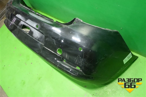 Бампер задний (до 2018г под парктроник) (850220639R) для Renault Logan II с 2012г