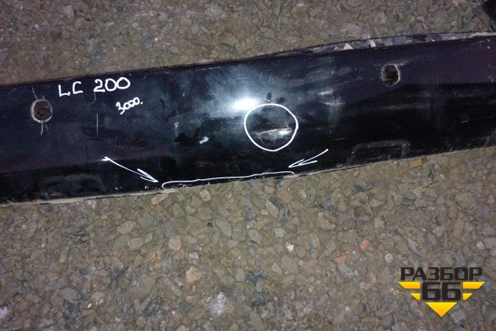 Бампер задний (до 2015г под парктроник) (5215960260) для Toyota Land Cruiser (200) с 2008г