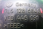 Патрубок воздушного фильтра (6.0л BJN) (7L6128684C) для Volkswagen Touareg c 2002-2010г