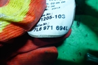 Проводка двери задней левой (7L6971694L) для Volkswagen Touareg c 2002-2010г