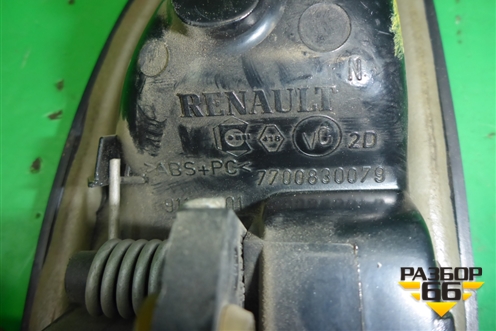Ручка внутренняя двери передней правой (до 2009г) (7700830079) для Renault Logan с 2004-2015г