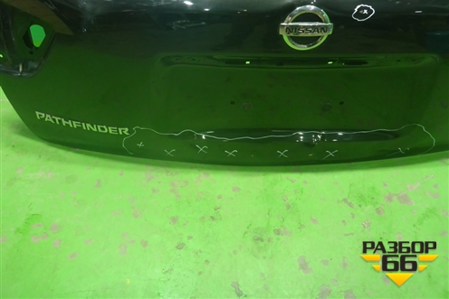 Дверь багажника без стекла (901003KA2A) для Nissan Pathfinder (R52R) с 2012-2020г