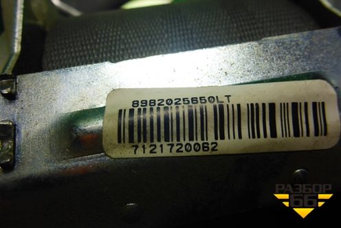 Ремень безопасности задний правый (8982025650) для Hyundai Aсcent с 2000г