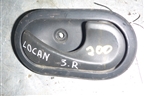 Ручка внутренняя двери задней правой (после 2009г) для Renault Logan с 2004-2015г