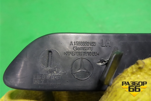 Накладка заднего бампера левая (AMG) (A1568850153) для Mercedes Benz GLA-Klass X156 с 2014г