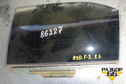 Стекло двери задней левой (седан) (17060900F3016) для BYD F3 с 2007г