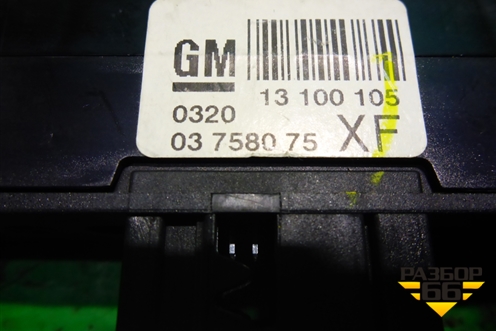 Модуль кнопок (03758075) для Opel Astra H с 2004-2015г