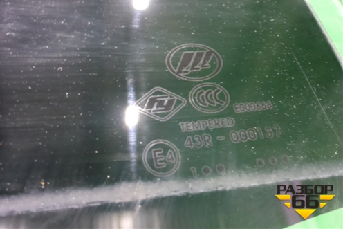 Стекло двери задней правой (седан) для Lifan Breez с 2007г (Бриз)