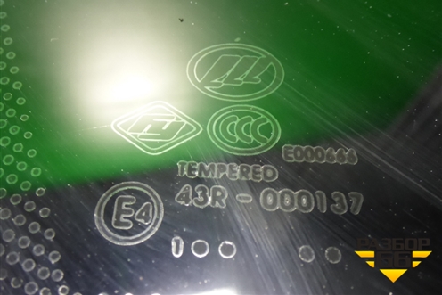 Стекло глухое левое (седан) (L5406101) для Lifan Breez с 2007г (Бриз)