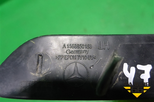 Накладка заднего бампера левая (AMG) (A1568850153) для Mercedes Benz GLA-Klass X156 с 2014г