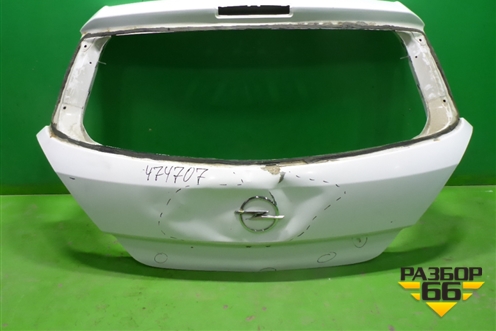 Дверь багажника без стекла (5-ти дверный хэтчбек) (93178817) для Opel Astra H с 2004-2015г