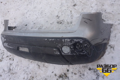 Бампер задний (85022JD00H) для Nissan Qashqai (J10E) с 2006-2013г