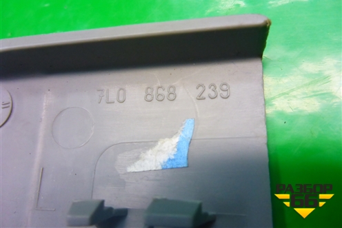 Накладка на торпедо (левая вертикальная) (7L0868239) для Volkswagen Touareg c 2002-2010г (Туарег)