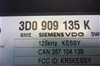 Блок управления центральным замком (3D0909135K) для Volkswagen Touareg c 2002-2010г