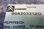 Обшивка багажника левая (вставка) (96820321ZD) для Citroen C5 с 2008г