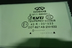 Стекло двери задней левой (M115203211) для Chery M-11 с 2010-2015г