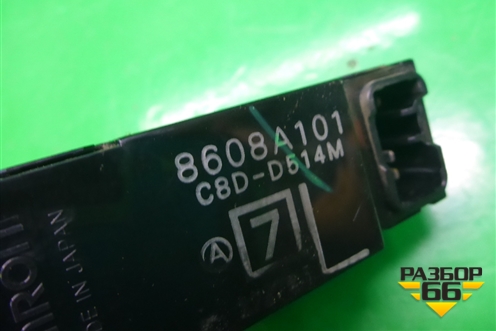 Кнопка стеклоподъёмника (задняя левая) (8608A101) для Mitsubishi Lancer-9  с 2003-2008г