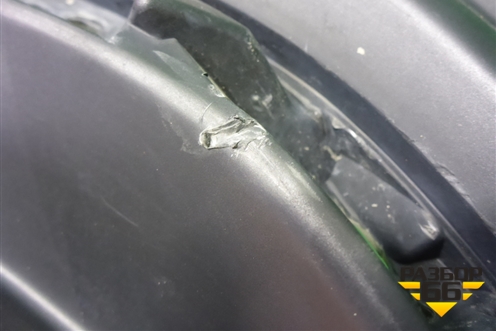Юбка заднего бампера (5216948140) для Lexus RX 350 c 2015г (РХ)