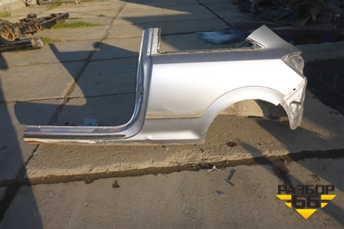 Крыло заднее левое (3х дверный кузов) для Opel Astra H с 2004-2015г