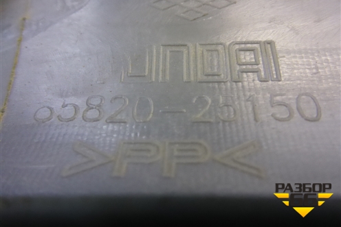 Обшивка стойки лобового стекла правая (8582025150) для Hyundai Aсcent с 2000г