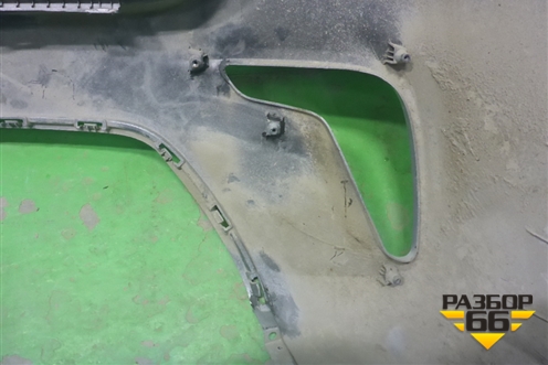 Бампер задний (до 2020г седан) (86611H0000) для Kia Rio с 2017г (Рио 4)