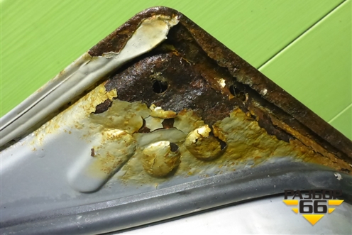 Дверь задняя правая для Chevrolet Lanos с 2004г (Ланос)