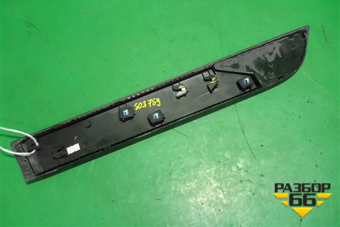 Накладка двери задней правой (X-Line) (87724H0500) для Kia Rio с 2017г