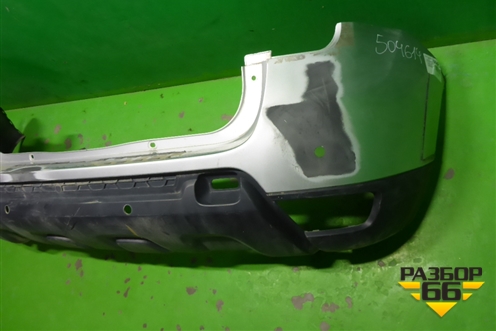 Бампер задний (после 2015г не под накладку под парктроник) (850221057R) для Renault Duster I с 2010-2021г
