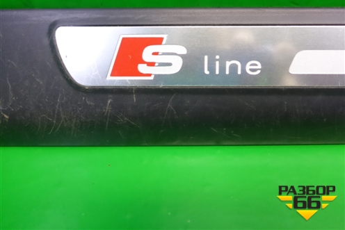 Накладка порога внутренняя переднего правого (в проём S-Line) (4F0853374E) для Audi A6 (C6) с 2004-2011г