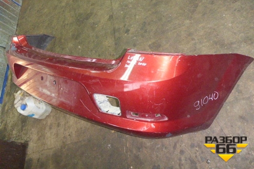 Бампер задний (после 2009г) (8200752683) для Renault Logan с 2004-2015г