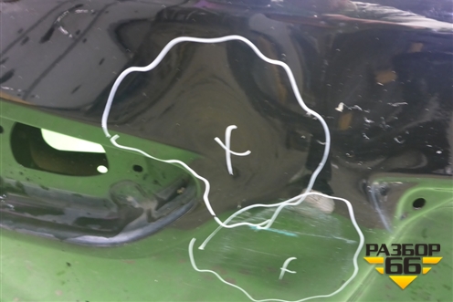 Дверь багажника без стекла (до 2016г) (901003JN0A) для Infiniti Infiniti JX/QX60 (L50) 2013-2020г