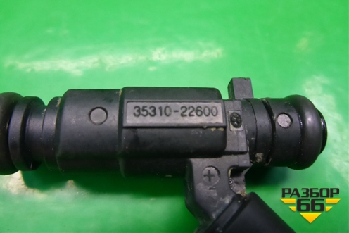 Форсунка инжекторная электрическая (1.5л G4EB) (3531022600) для Hyundai Aсcent с 2000г